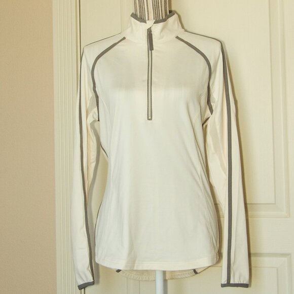 Goode Rider Performance Fleece Top Cream XL - Picture 2 of 8